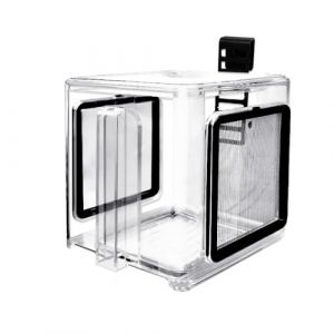 Hsthe Sea Bo&icirc;te d'&eacute;levage de Poissons de mer, bo&icirc;te d'isolation de Poissons en Acrylique Transparent, r&eacute;servoir d'&eacute;levage d'aquarium Amovible pour b&eacute;b&eacute;s Poissons, Crevettes, Poissons Clowns, Guppies (RuiTing Global, neuf)