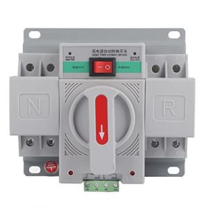 Inverseur De Source Transfert Automatique Manuel Ats Contacteur Sources 63A Monophasé 220V 1Pc 220V 63A 2P Mini Tondeuses Automatiques Double Puissance Et Outils De Jardin (Ruttiy, neuf)
