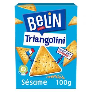 BELIN - Crackers Triangolini 100G - Lot De 4 (LE GRAND MARCHE DE FRANCE, neuf)
