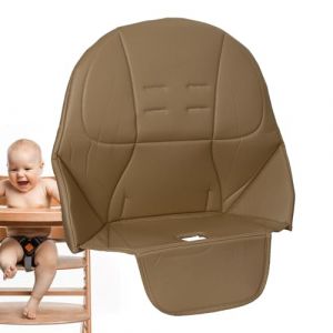 Housse Chaise Haute Pour Bébé, Housse De Coussin Pour Chaise Haute, Coussin En Cuir Pour Chaise Haute, Housse Chaise Haute Pour Peg Perego Tatamia Pour Bébé, Coussin De Remplacement Facile À Installer (keqiux, neuf)