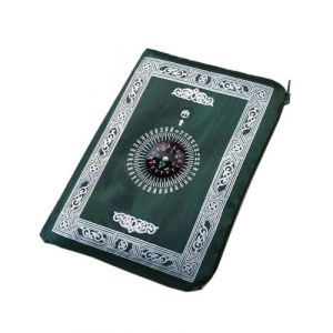 IPNSDON Tapis de pri&egrave;re de voyage avec boussole, vert, 100 x 60 cm (guoyuxindeouzhoudianpu, neuf)
