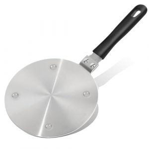 Adaptateur Induction, 20cm Adaptateur Plaque Induction, Adaptateur Induction Plaque, Disque Relais Induction Avec Poignée Amovible Isolante pour Utiliser Des Cafetières Et Des Ustensiles De Cuisine (DING VICTORY LIMITED, neuf)