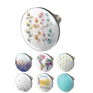 arteneur - Bonde Lavabo Universel 34-41 mm | Bonde de Lavabo Pop Up avec Filtre Anti Clogging | Extra &eacute;tanche avec Triple Joint | Bouchon de Lavabo Feuilles Color&eacute;es (Arteneur, neuf)