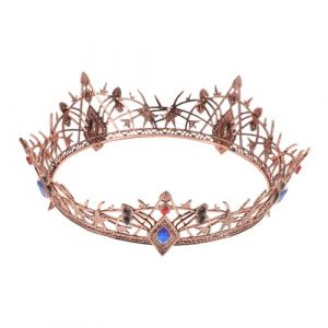 Veemoon Couronne De Front Gothique Pour Femmes Accessoires De Coiffure De Mari&eacute;e Accessoires De Mari&eacute;e Couronnes Gothiques Pour Femmes (Quiet Window, neuf)