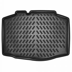 Bac de coffre design 3D pour Seat Ibiza 5 (V) à partir de 2017 | antidérapant avec bord haut (herneland, neuf)
