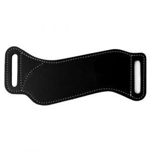 MiOYOOW Étui Couteau Pliant, Gaine Couteau Horizontal en Cuir, Porte-Couteau de Poche avec Boucle de Ceinture pour Camping, Randonnée et Alpinisme (Voda FR, neuf)