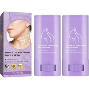 B&acirc;ton de soin liftant et raffermissant pour le cou, dilue les ridules du cou, lisse, r&eacute;duit le rel&acirc;chement cutan&eacute;, hydratant anti-&acirc;ge liftant et anti-rel&acirc;chement pour le d&eacute;collet&eacute; (Qilingtong, neuf)