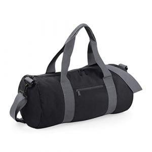 Bagbase - Sac de Voyage (20 litres) (Taille Unique) (Noir/Gris) (Shopping Factory, neuf)