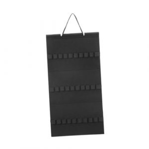 Sharplace Porte-bandeau 30 boucles &eacute;lastiques espace Sauvegarde Hair Hoop Organisateur pour les femmes de rangement de rangement suspendu pour le mur de la, Noir (RT Technology, neuf)