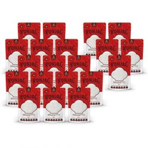 USUI Spaghetti de Konjac 20 pi&egrave;ces &ndash; Nouilles Shirataki Konjac | Low Carb | Keto | sans gluten | faible en calories | p&acirc;tes de r&eacute;gime (20&times;270g) (iPlody, neuf)