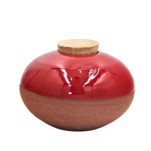 Olla Galet Rouge &ndash; Accessoire d&rsquo;Irrigation Naturel en Terre Cuite &ndash; 15 cl &ndash; Arrosage Autonome 2 &agrave; 5 Jours &ndash; &Eacute;conomie d&rsquo;Eau &ndash; pour Plantes en Pot &ndash; Fabriqu&eacute; en France (Poterie Lutton - Poterie d'Irrigation - Ollas, neuf)