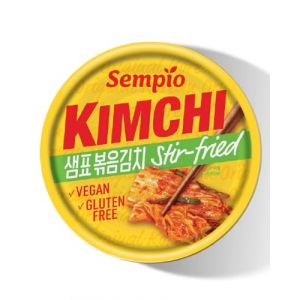 Kimchi en conserve Sempio (Stir-Fried, 160g) - Chou chinois Napa coréen authentique en conserve. Végétalien, Non-GMO (Sempio Food, neuf)