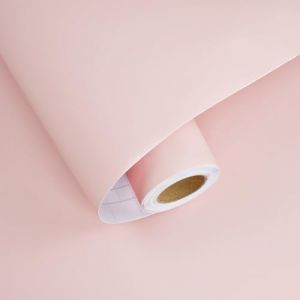 HotDecor Papier Peint Adhesif Rose Film Adhesif pour Meuble Papier Peint Chambre Fille Enfant Rouleau Adhesif Rose pour Meuble Mural Revetement Adhesif Meuble Vinyle Adhesif Plan De Travail 60 x 300cm (huohuixinguanghubeishengdianzishangwuyouxiangongsi, n