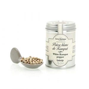 Poivre blanc de kampot 80g - Terre Exotique (Maison Victor depuis 1976, neuf)
