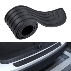 Protection Pare Choc Voiture pour Citroen Jumpy III M 2016 2017 2018 2019 2020 2021 2022 2023 2024 2025, Protection Seuil de Coffre Voiture Protection de Seuil de Chargement en Caoutchouc(Bla-ck,90cmx (rongjieshishang, neuf)
