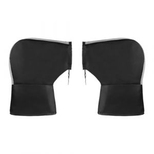 IBLUELOVER Gants de Moto Gant de Poign&eacute;e Hiver &eacute;pais Manchon Couvercle pour Motocyclette V&eacute;lo Cyclisme Scooter Gants Imperm&eacute;able Chauffant Guidon de Protection Gant Chauds Moto Coupe-Vent (Long) (IBlueloveruk, neuf)