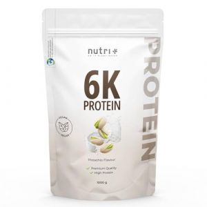 Nutri + Poudre de Prot&eacute;ine Pistache 1 kg - Shake prot&eacute;in&eacute; avec 76% de Prot&eacute;ines - vegan Protein Powder + Acides Amin&eacute;s - Pr&eacute;paration pour le d&eacute;veloppement musculaire (Nutri-Plus, neuf)
