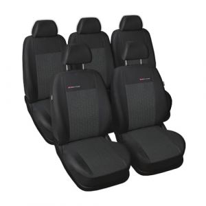 Mossa Housses de si&egrave;ge sur Mesure adapt&eacute;es pour Volkswagen Touran I Monospace (2003-2010) - Housse Siege Voiture - Couverture Siege E1 (eMOSSA, neuf)