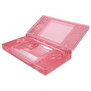 eXtremeRate Coque Remplacement Complète pour Nintendo DS Lite, Coque pour Nintendo DS Lite Console Portable avec Bouton de Remplacement Rose Cerise, Console Non Incluse (Easequote-Store, neuf)