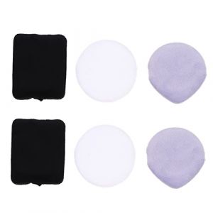 MUSISALY 6pièces Éponge à Maquillage Houpette Réutilisable Pour Et Fond De Teint Accessoires Cosmétiques Et Peau Pour Usage Personnel Ou Professionnel (YangF, neuf)