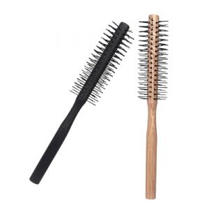WRITWAA 2 pi&egrave;ces Brosse Ronde pour Cheveux Boucl&eacute;s Brosse Soufflante Nylon Antistatique Peigne Coiffant Volumisant pour Brushing et S&eacute;chage Femmes D&eacute;m&ecirc;lage Doux et Style Professionnel (Wlonga, neuf)