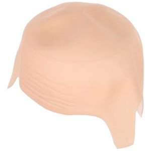 Healifty Bonnet Chauve Caoutchouc Extensible pour Cosplay et Halloween Chevelu R&eacute;aliste Unisexe Accessoire R&eacute;utilisable pour D&eacute;guisements et Spectacles (Madonna Tied, neuf)