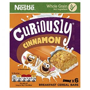 Nestlé Curiously Cinnamon Breakfast Lot de 6 barres de céréales 25 g (150 g) (The Marvellous Group, neuf)