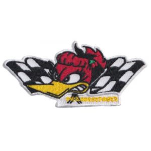 A736 - Ecusson Patch Brodé Thermocollant - 10 cm x 4,6 cm - Automobile Voiture Hot Rod Dragster Moto Café Racer Kustom (MAXIMUM PATCHES, neuf)