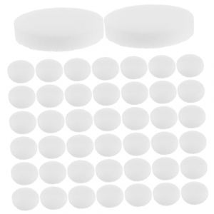 SAFIGLE 100 Pi&egrave;ces &Eacute;ponge De Maquillage Applicateur Pour Fond De Teint &Eacute;ponge Pour Yeux Outil De Maquillage Pour Visage Recharge (Grand Di, neuf)