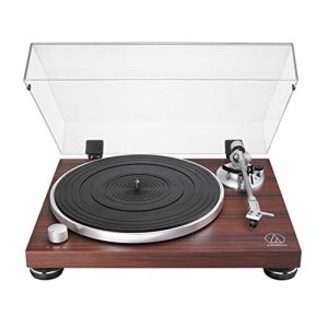 Audio Technica AT-LPW50BT-RW Table de mixage avec Ceinture Manuelle Bluetooth 33/45 (Bois de Rose) (hififriends com, neuf)