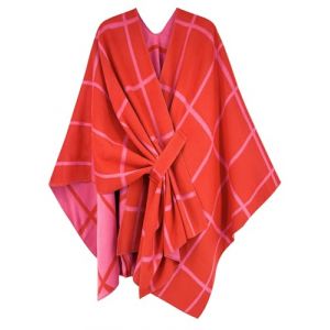 Breezy Lane Poncho Cape R&eacute;versible pour Femme, Ch&acirc;le &Eacute;l&eacute;gant Ruana &agrave; Devant Ouvert, Cardigan pour Automne, Hiver et Vacances, Taille unique (Fashion EU, neuf)