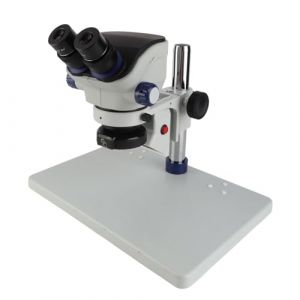 Kit de Microscope Binoculaire, Microscope Binoculaire Grossissement 3,5X-100X, Rotatif &agrave; 360&deg;, Inclinable &agrave; 45&deg;, Oculaire WF10X 23 Mm pour Composants M&eacute;caniques (Partgry, neuf)