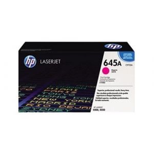 HP Color LaserJet 5550 DN (Toner d'origine HP C9733 A) &ndash; Rouge/magenta/env. 12 000 pages (SOVAMAX TRADING, neuf)