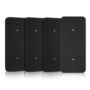 AOYEGIC Pack de 4 filtres de rechange pour sèche-linge compatible avec Candy sèche-linge et compatible avec Hoover sèche-linge 40006731,éponge filtrante,filtre éponge(275 x 125 x 10 mm,noir) (Ouyuanqi shop, neuf)