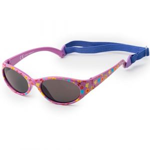 Kiddus Lunettes de Soleil pour Garçons et Filles. Entre 2 et 6 ans. Gomme Super Flexible avec Bande Élastique Réglable. 100% Protection Solaire UV400. Violet (06 Violet) (Kiddus, neuf)