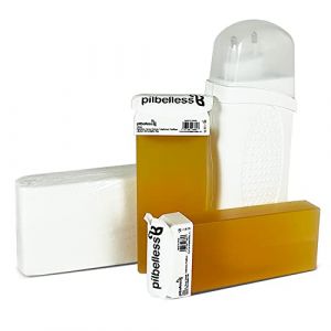 Kit Chauffe Cire + 100 Bandes Épilatoires + 2 Roll-On Cire Epilation (Miel) (OBLAIT, neuf)