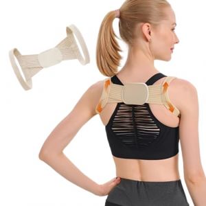 Correcteur de Posture, Redresseur de Dos pour Homme et Femme, Posture Correcteur Dos R&eacute;glable, Ceinture Dorsale/Lombaire et Redresseur de Dos pour Soulager les Douleurs au Dos et aux &Eacute;paules (DINODANUBE TRADING, neuf)