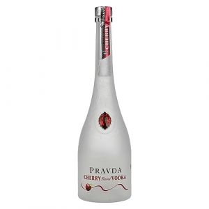 Pravda CHERRY Flavored Vodka 37,5% Vol. 0,7l (delicando, neuf)