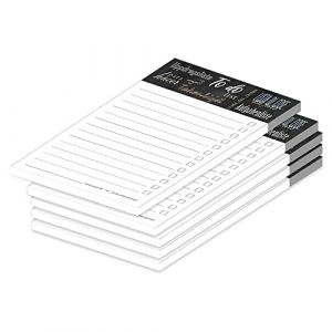 PRICARO Lot de 5 listes de choses &agrave; faire - Noir - Format A6 (ecomserv - Advanced eCommerce Service, neuf)