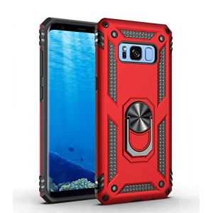 BestST Coque Galaxy S8+ Plus, Coque Samsung S8+ Plus, Etui Housse de Protection Antichoc Durable R&eacute;sistante 2 en 1 Hybride PC Robuste TPU Souple pour Galaxy S8+ Plus + Verre tremp&eacute; Galaxy S8+ Plus (BestST, neuf)