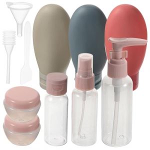 SOESFOUFU 1 Ensemble De Flacons De Maquillage, Flacon Pulvérisateur Vide, Flacon De Crème Vide De Voyage, Flacon De Maquillage Rechargeable, Flacon De Maquillage Vide De Voyage, Flacon De (Wadaliy, neuf)