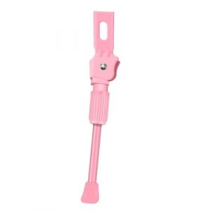 F Fityle B&eacute;quille de v&eacute;lo Enfants v&eacute;lo b&eacute;quille Pied Alliage VTT Robuste ext&eacute;rieur v&eacute;los Support Supports v&eacute;lo Support c&ocirc;t&eacute; b&eacute;quille, Rose 20 Pouces (Homegarden FR, neuf)