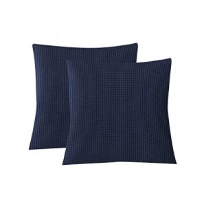Jaotto Housse de Canap&eacute; Extensible Couverture Canap&eacute; avec Accoudoirs Moderne Couvre Canap&eacute; Elastique Universelle Rev&ecirc;tement de Canap&eacute; Housse de Protection,Jacquard Bleu Marine (Jaotto, neuf)