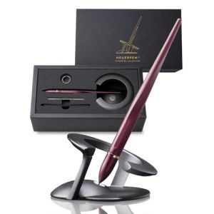 novium Hoverpen Interstellar: le stylo qui lévite, Mars Magma avec anneau en or 18 carats - Design Futuriste et Premium inspiré de l'espace, Stylo à bille de Luxe, Idée Cadeau & Décoration de Bureau (Novium Design, neuf)