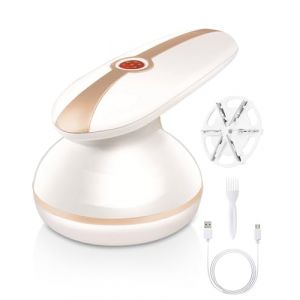 Lorrtta Rasoir Anti-Bouloche Électrique avec Lame Rechange, Rechargeable USB Portable Anti Bouloche Vetement, Rasoir à Bouloches, Idéal pour Vêtements, Canapés, Manteaux et Tapis (SHINE WONG LIMITED, neuf)