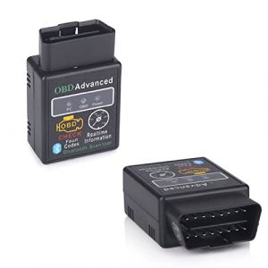erisin OBD2 Lecteur de Code Adaptateur Bluetooth Voiture Diagnostic Scanner Outil de Vérification de défaut de Voiture Outil de Diagnostic Système Moteur Outil de Diagnostic pour Appareil Android (Erisin Shop, neuf)
