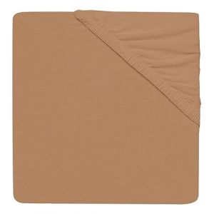 Drap housse matelas parc Jersey 75 x 95 cm Biscuit - Jollein (Family Concept, neuf)