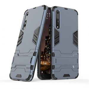 Coque pour Huawei P20 Pro, CHcase 2 en 1 Armour Robuste Hybrides Double Couche Armure Defender TPU + PC Hard Case Cover avec Kickstand Support [Antichoc Coque] pour Huawei P20 Pro -Black Plus Gray (hyhkj, neuf)
