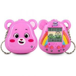 Bisounours virtuel Care Bears - Cyber-animal de compagnie Cheer Bear avec fonctions de soins, &eacute;cran 1,4", animaux virtuels interactifs portables pour enfants, jouet &eacute;lectronique de collection, batteri (You Tec, neuf)