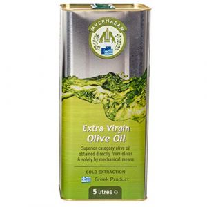 Mycenaean - Huile d'olive Extra Vierge de Crète, Première Pression à Froid | 5L Bidon | Pour Cheveux, Peau et Aliments (bick.shop, neuf)